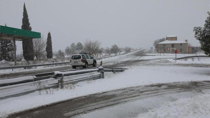 Canceladas todas las rutas escolares de Teruel por precaución tras el temporal