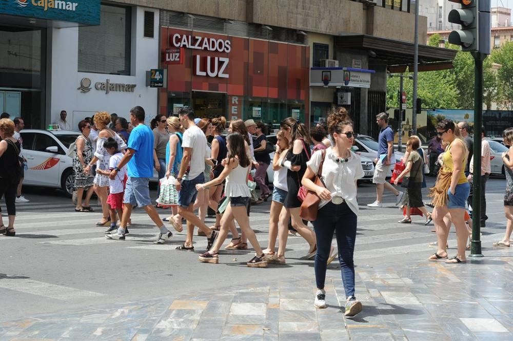 Comienzan las rebajas en Murcia