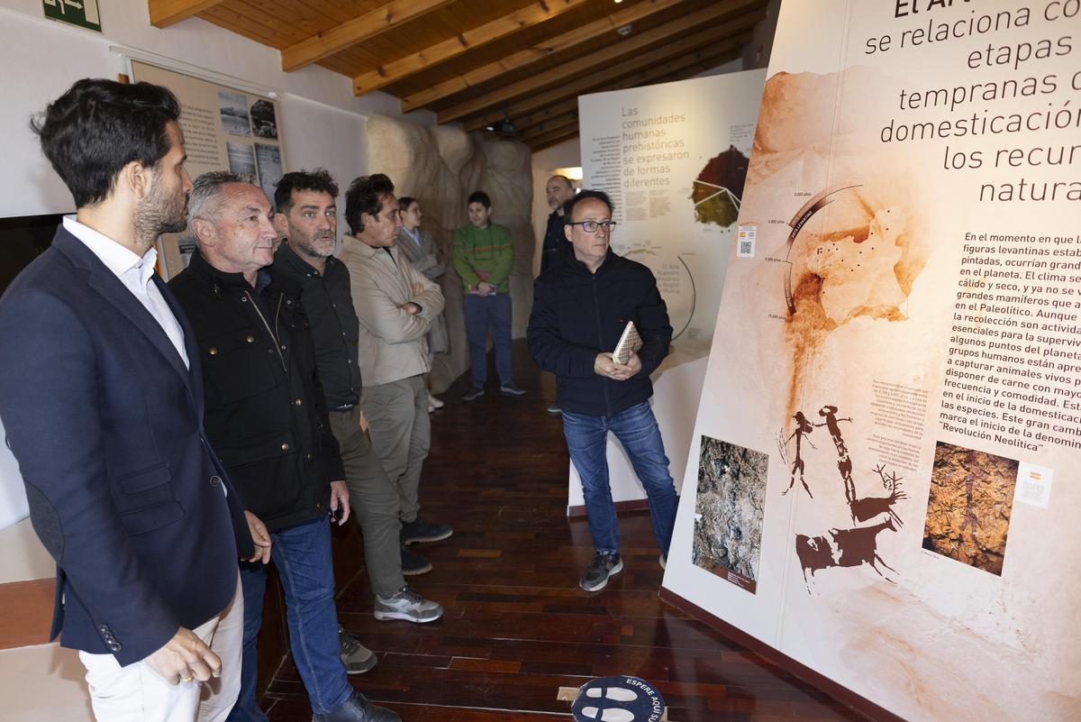 Sala de exposiciones del Centro de Interpretación de Arte Rupestre de 'Casa Cristo' en Moratalla