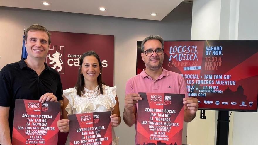 1.000 entradas a 35 euros: los tres grupos que tocarán en el Recinto Ferial de Cáceres