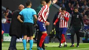 Giménez no estará a punto ante el Barcelona