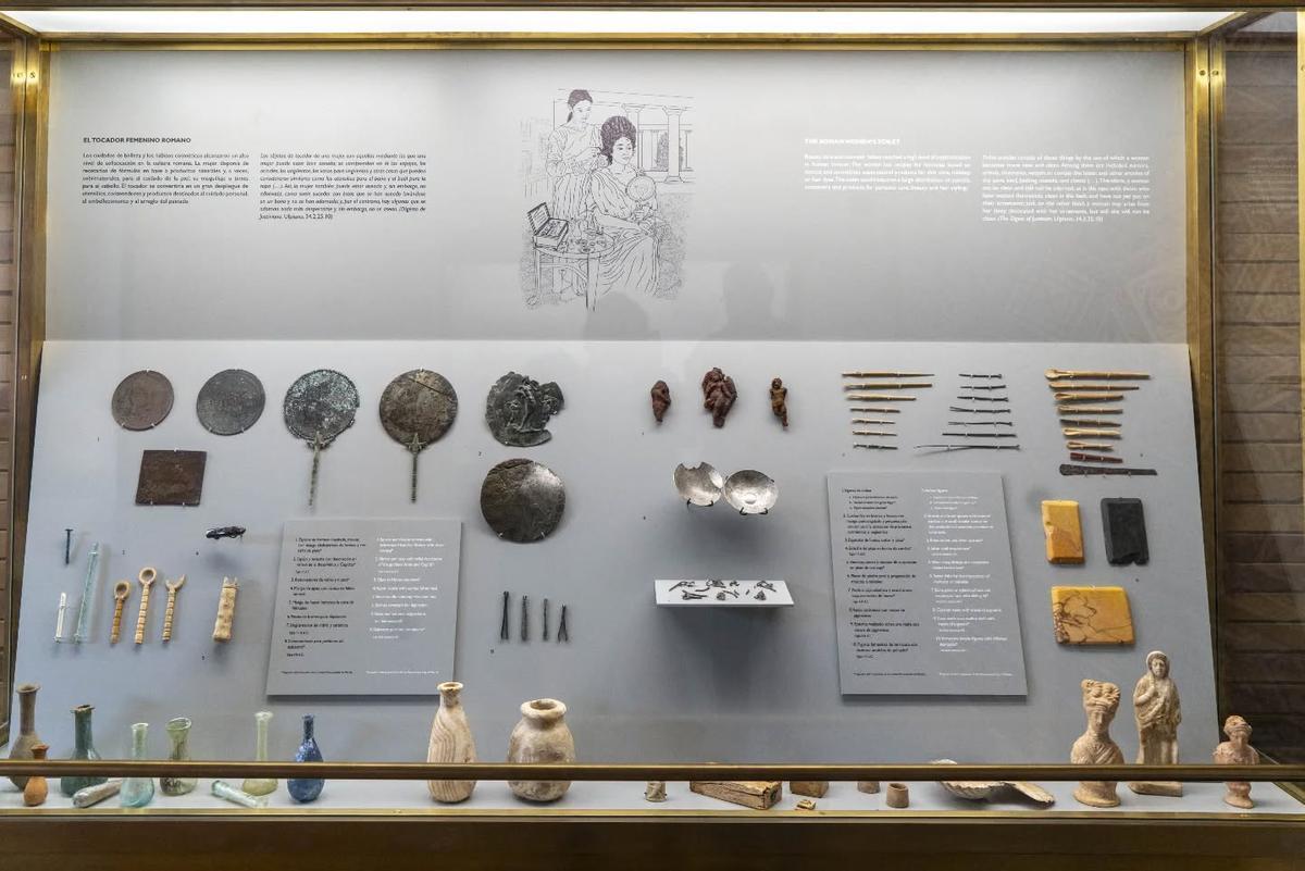 Galería | Museo Nacional de Arte Romano nueva sala de Orfebrería del Museoncon motivo de la programación especial Ser Mujer en Roma