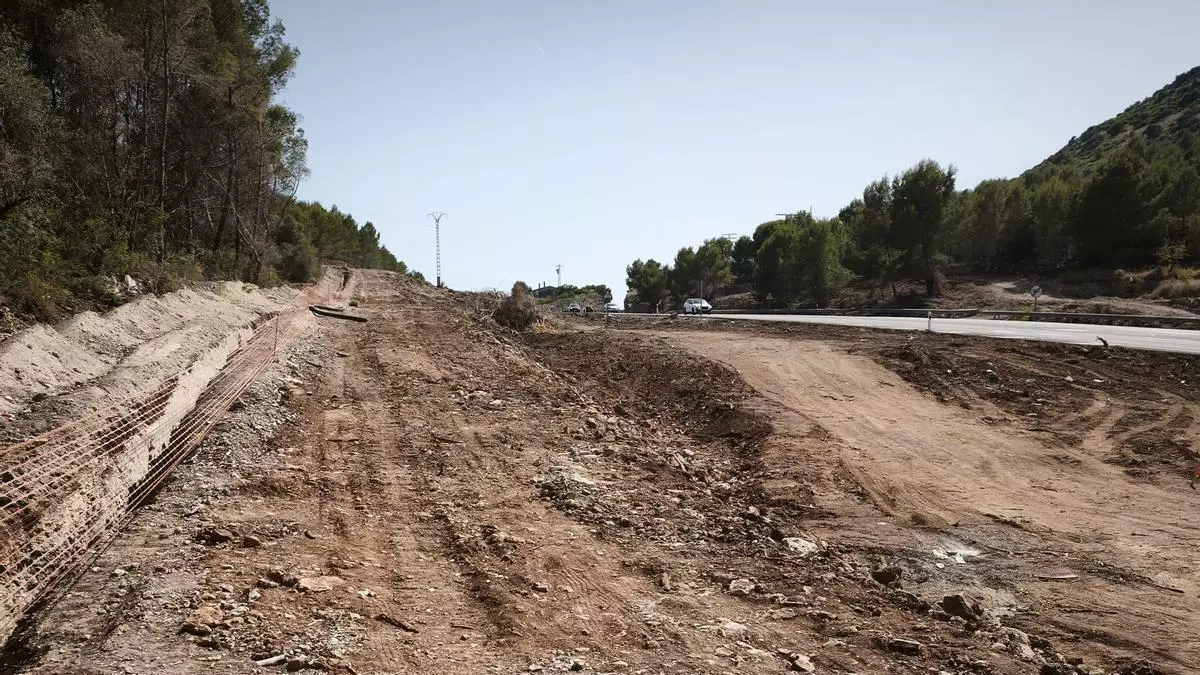 Así avanzan en Orpesa las obras de 28,58 millones para reforzar la seguridad de la N-340