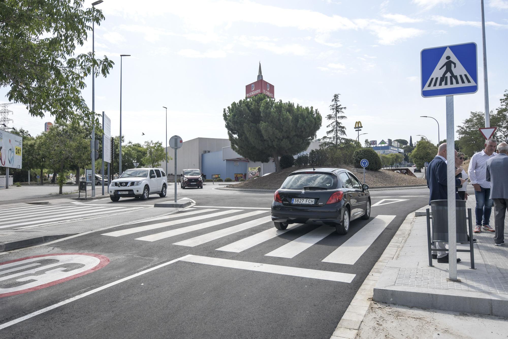 Estrena del darrer tram en obres de l'avinguda dels Països Catalans de Manresa