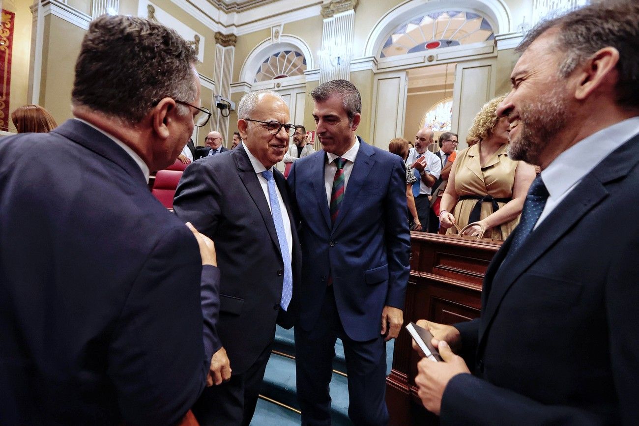 Segunda sesión del debate de investidura en el Parlamento de Canarias