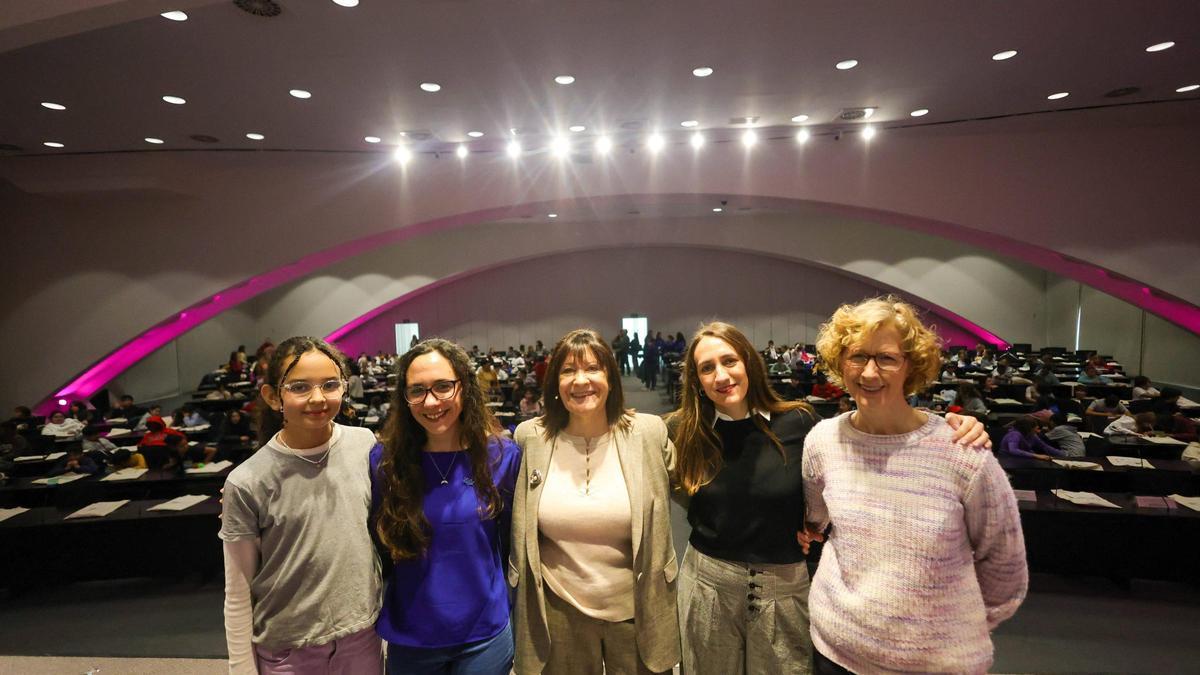 Celebració en el Museu de les Ciències del Dia de la dona i la xiqueta en la Ciència.