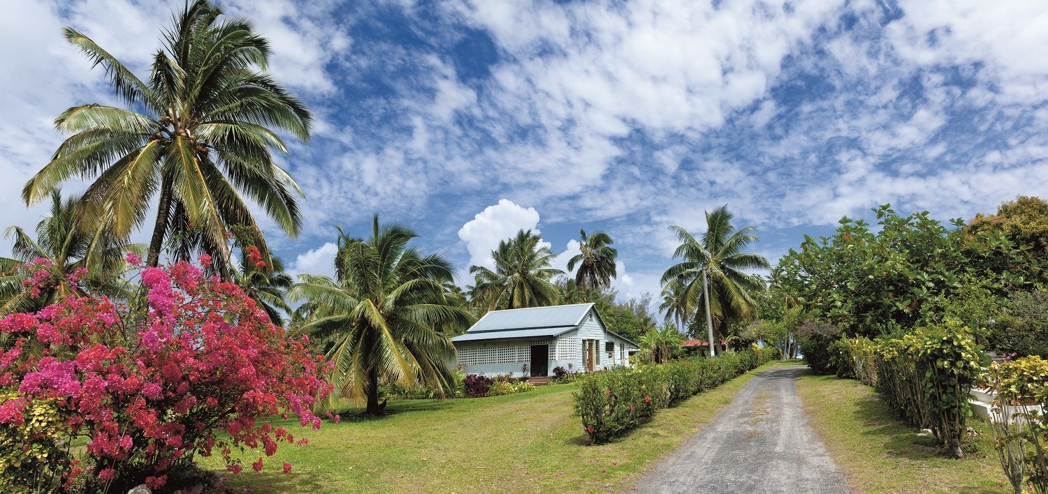 Casa en Rarotonga.