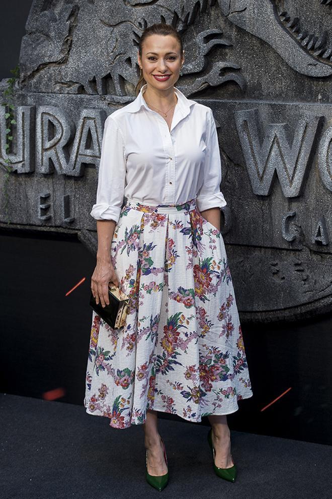 Natalia Verbeke en el estreno de 'Jurassic World: el reino caído' en Madrid