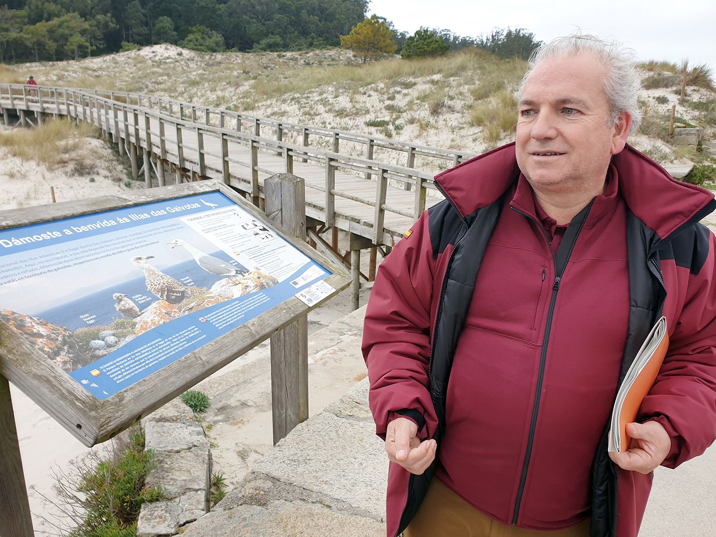 Los “ángeles” del  paraíso natural vigués