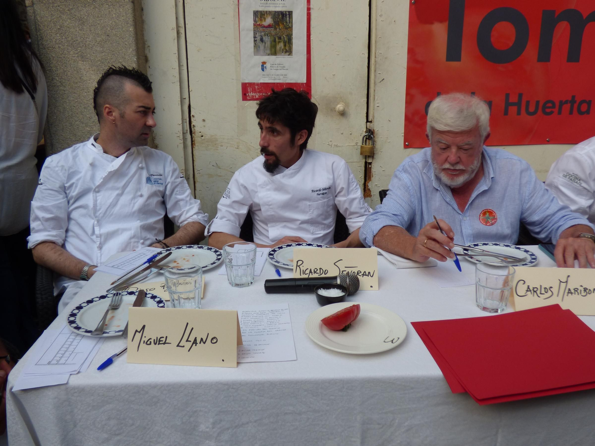 Así fue la elección del mejor tomate de Cangas del Narcea