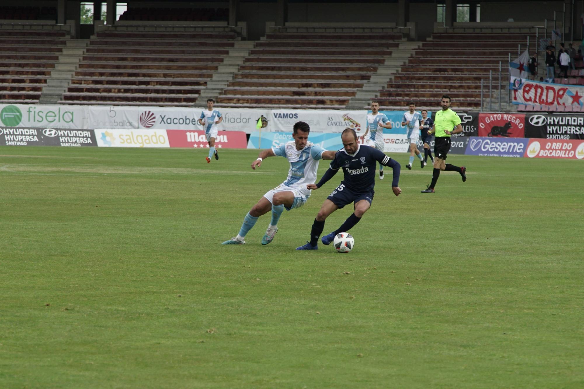 SD Compostela vs Marino de Luanco: las imágenes del partido