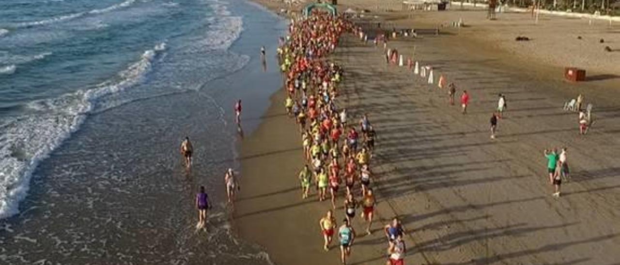 El francés Nardi gana la única carrera por la orilla del mar