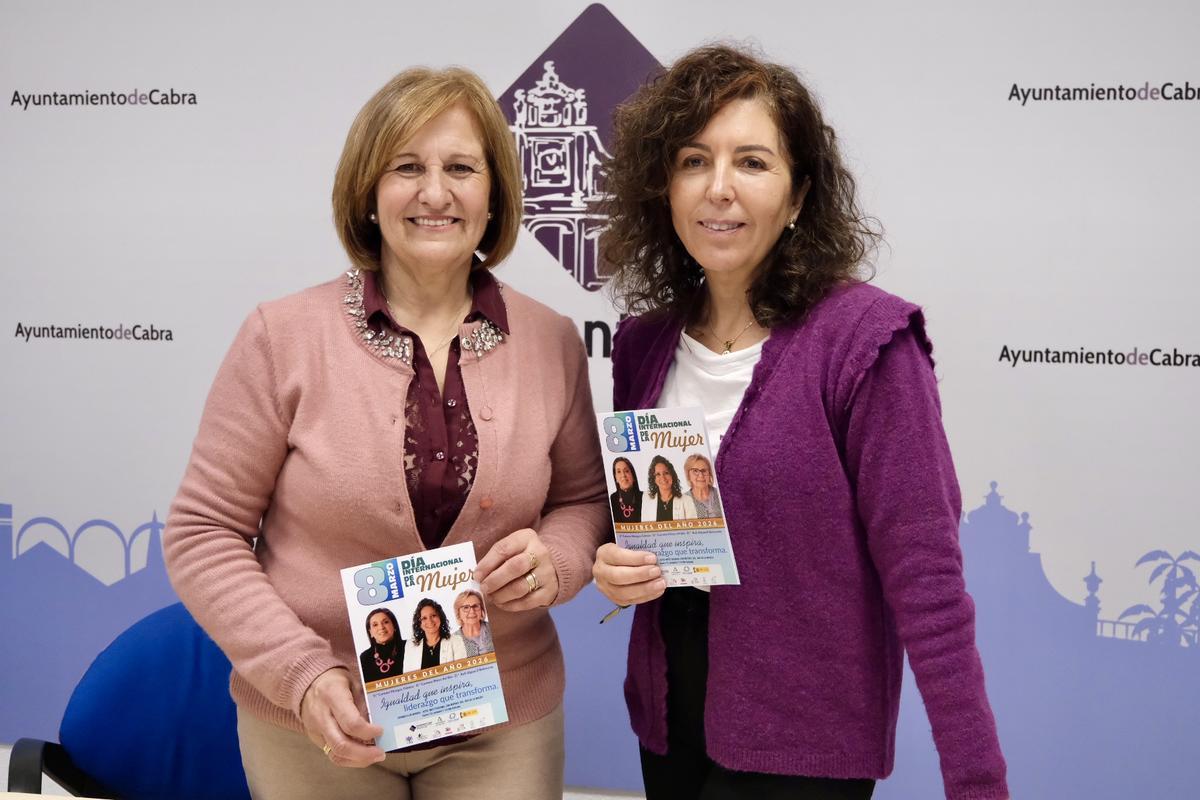 Presentación de los actos con motivo del Día Internacional de la Mujer en Cabra.