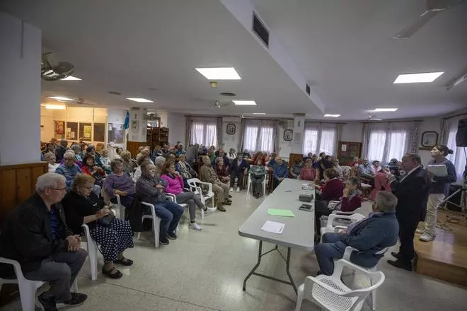 El club de jubilados de Son Cladera se resiste a su desahucio: «Vamos a luchar»