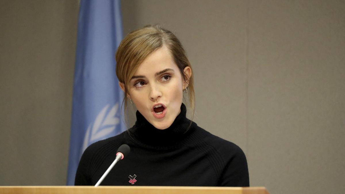 La actriz Emma Watson.