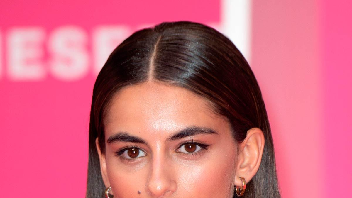 Detalle del maquillaje de Begoña Vargas en el Festival de Series de Cannes