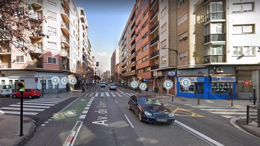 Herida grave una menor atropellada en un paso de peatones en la avenida Valencia