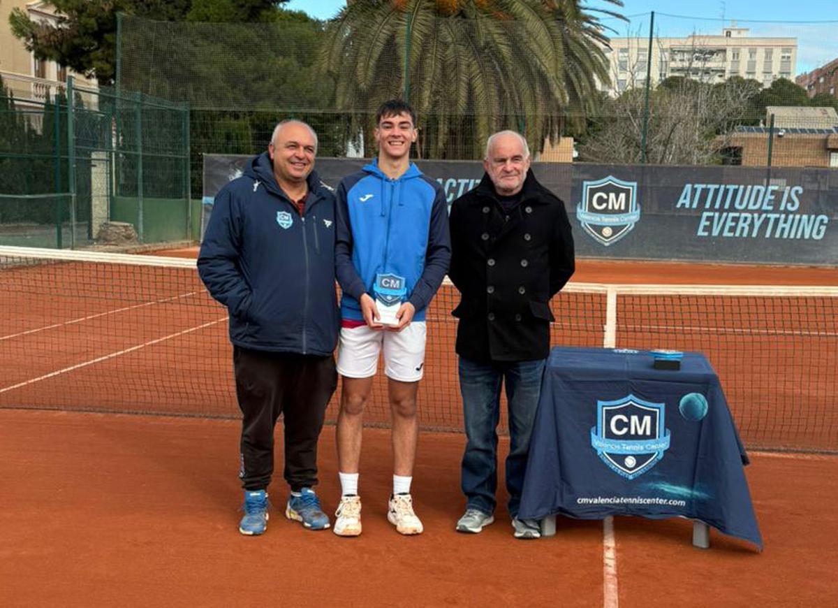 Adri Climent, subcampeón del torneo absoluto Jaguar.