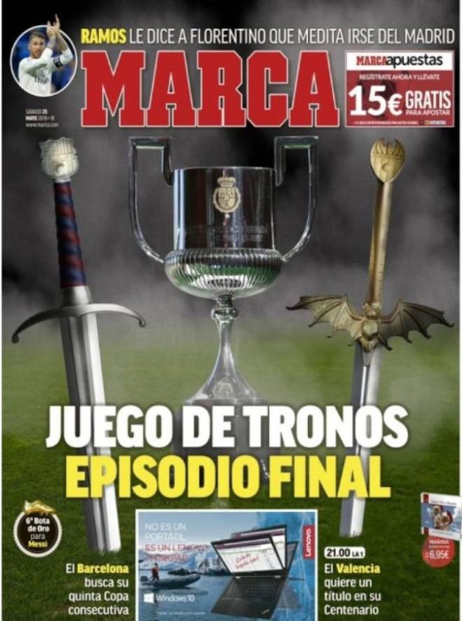 Las portadas de la prensa deportiva el 25 de mayo de 2019