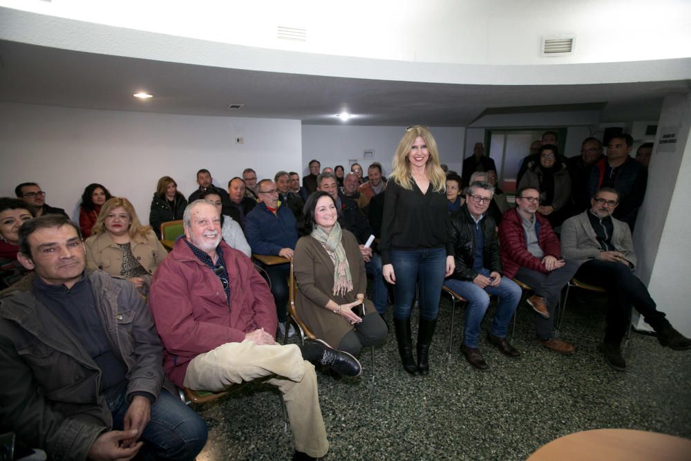 Eva Montesinos presenta su precandidatura a las primarias del PSPV en Alicante