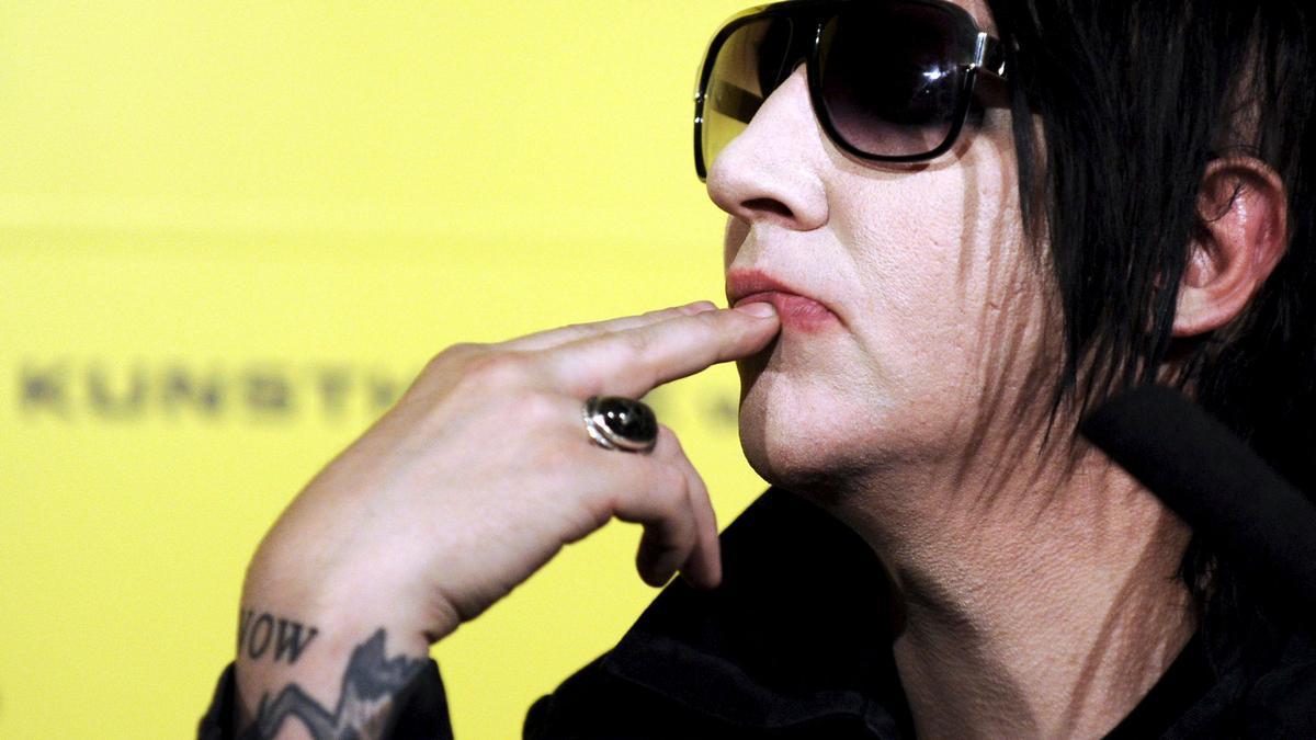 Marilyn Manson, en una foto de archivo.