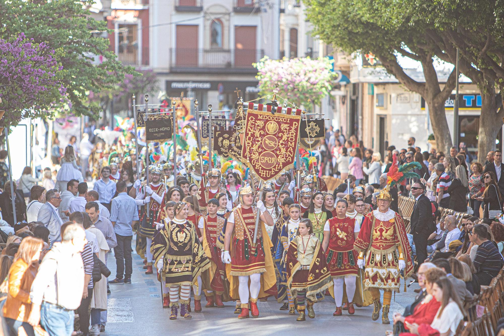 Las imágenes de las procesiones de la tarde del Domingo de Ramos en Orihuela