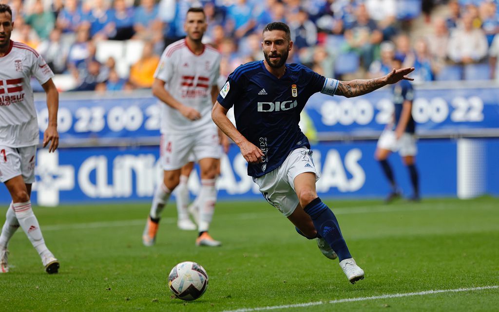 Las imágenes del partido Real Oviedo - FC Cartagena