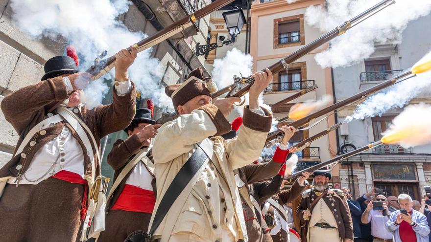En imágenes | Recreación que conmemora la declaración asturiana de guerra a Napoleón
