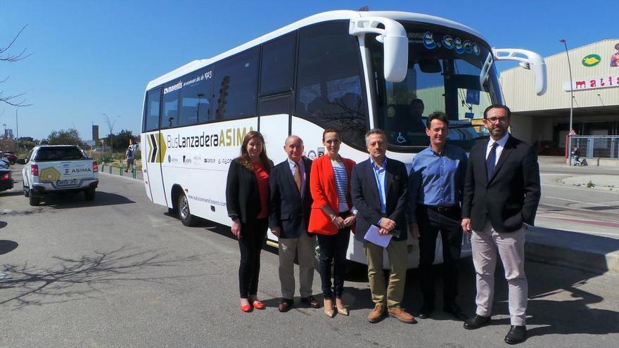 Presentación del proyecto piloto del bus lanzadera.