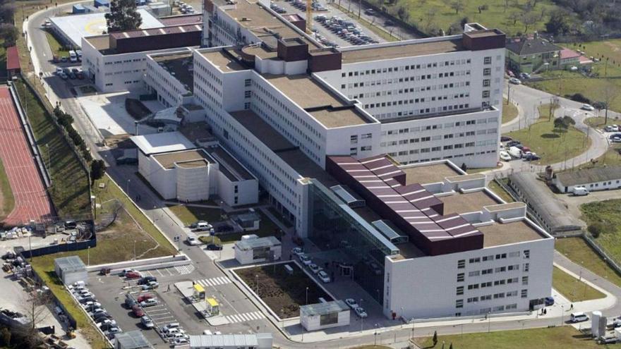 Una imagen aérea del Hospital Universitario San Agustín de Avilés.  | P. A.
