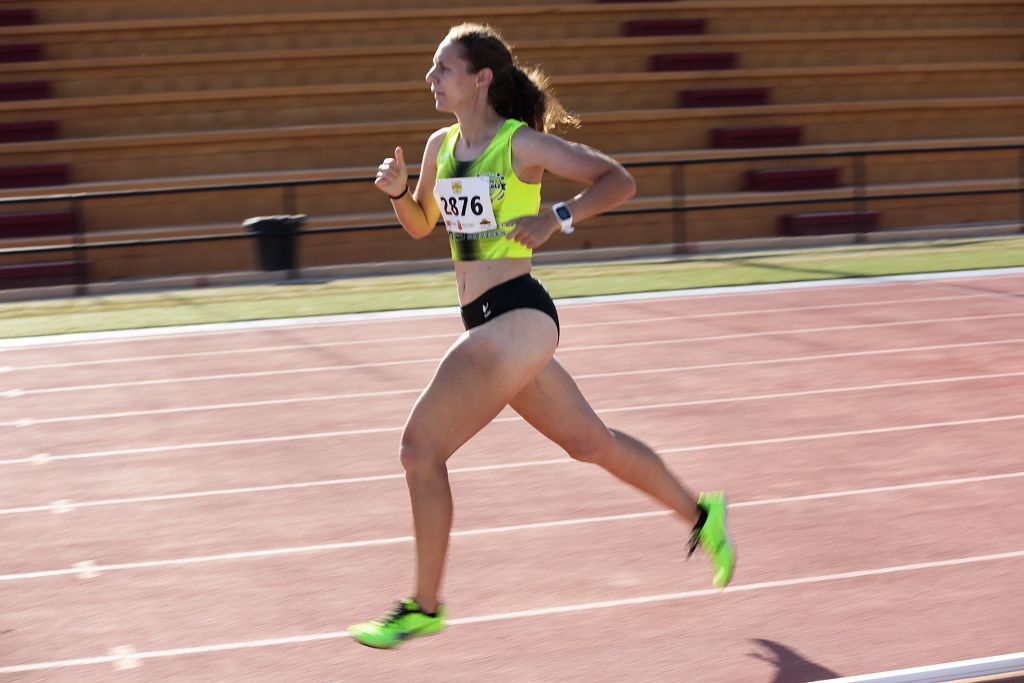 Campeonato regional de atletismo. Primera jornada