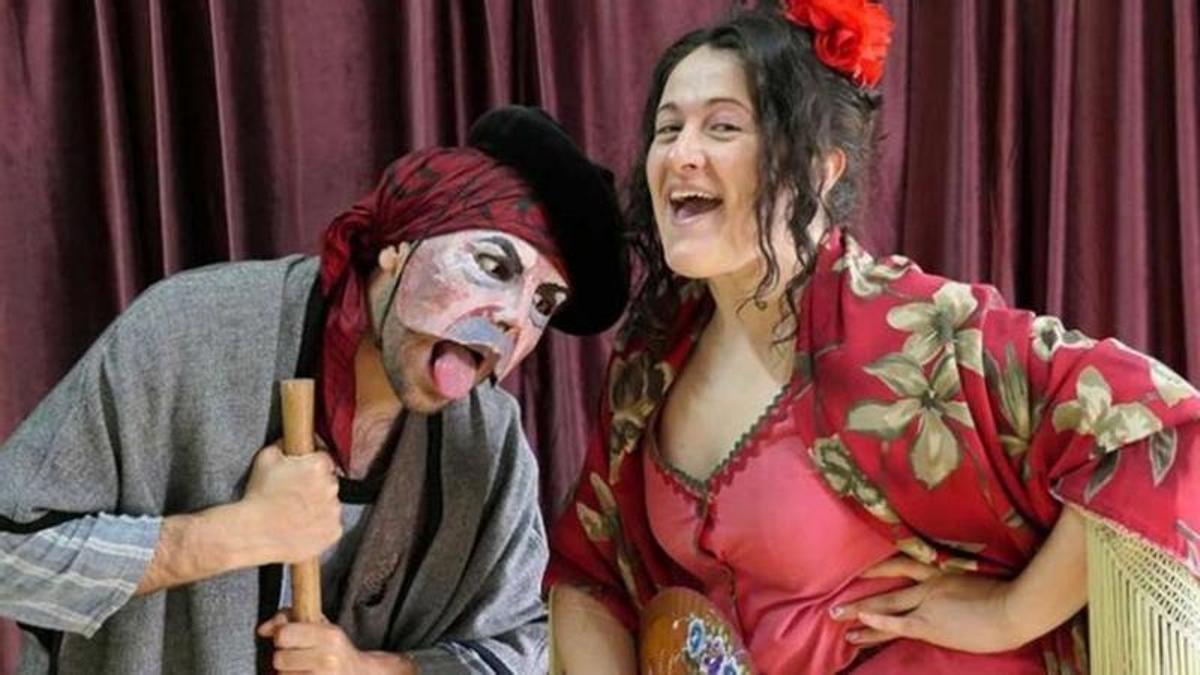 Una representacón teatral.