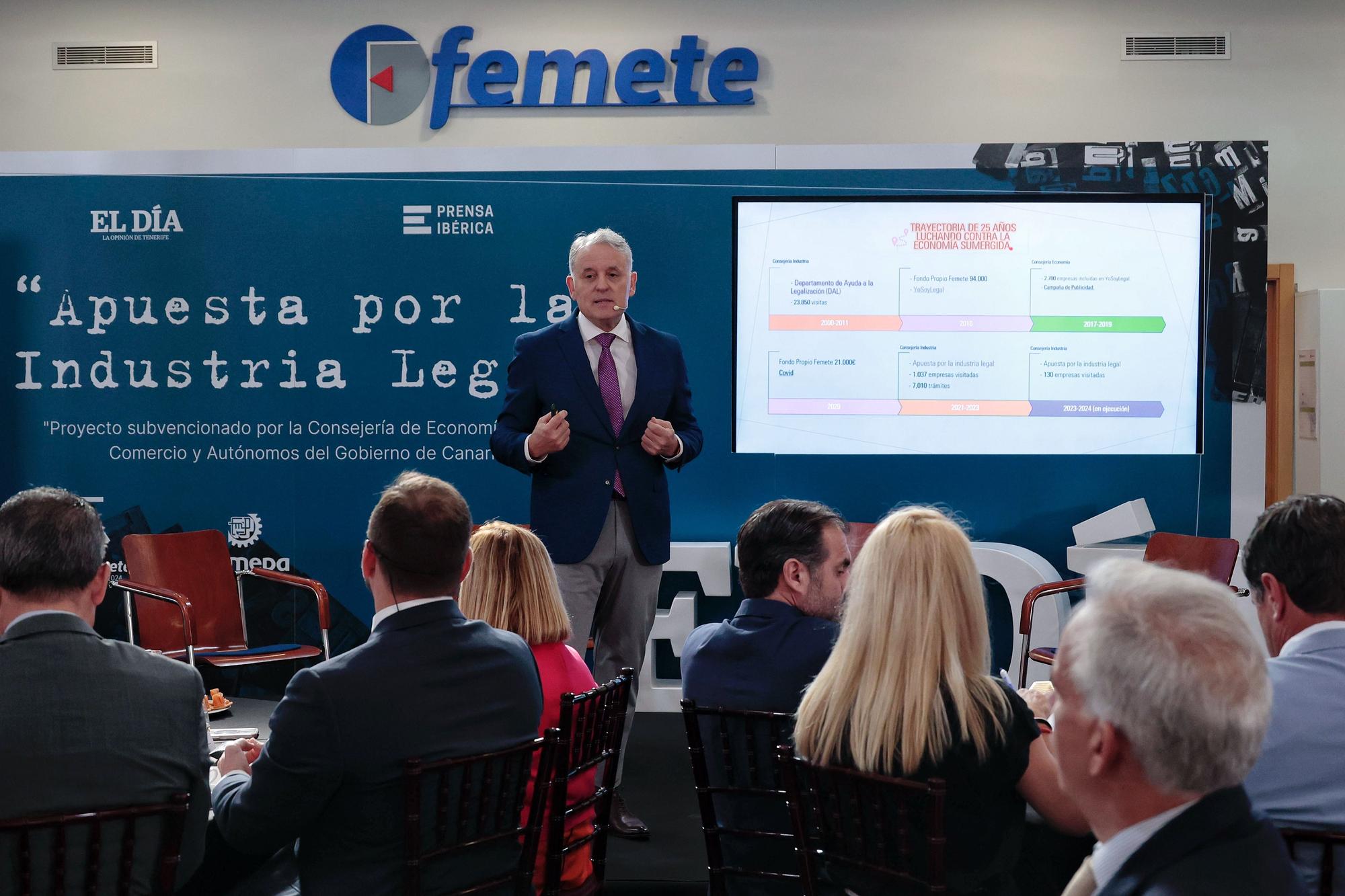 Foro Femete: 'Apuesta por la industria legal'. 