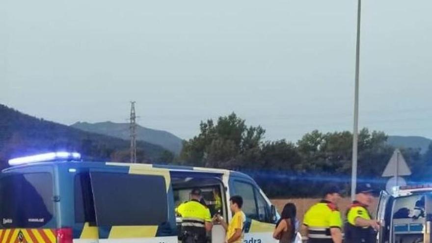 Un control a Argelaguer per les festes del Tura acaba amb 22 positius per alcohol o drogues i dues immobilitzacions