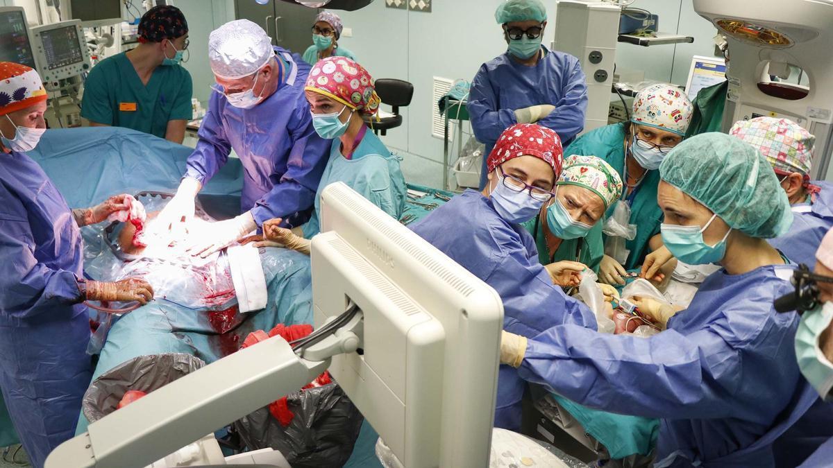 Una operación en un hospital de la Comunidad Valenciana