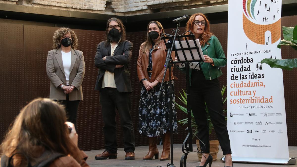 Piluca Querol, Fernando Vacas, María Luisa Gómez y Marián Aguilar.