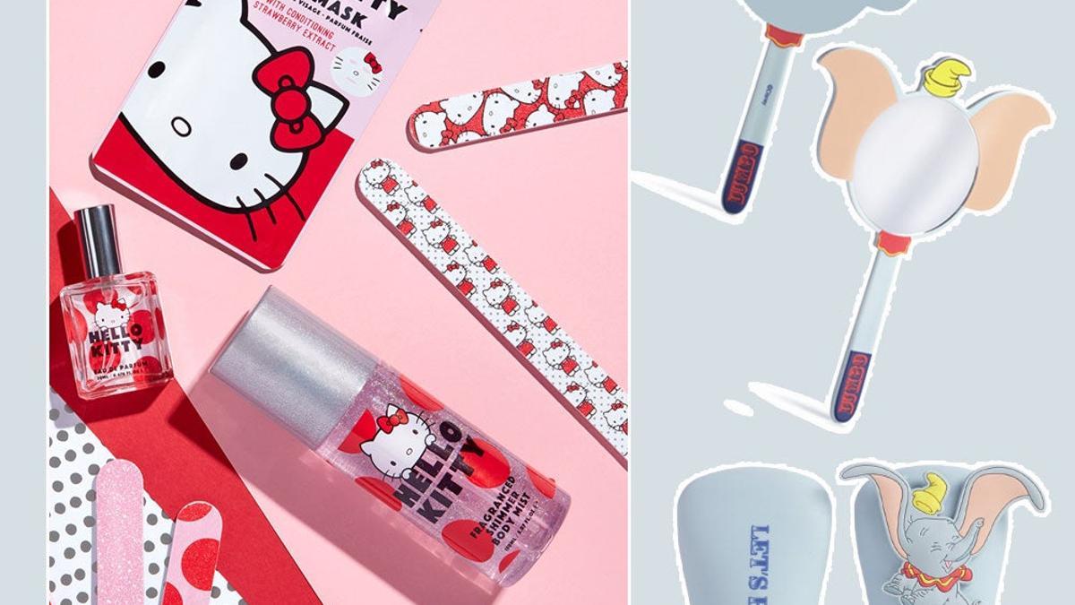 Hazte tu propio kit de belleza más dulce con Dumbo o Hello Kitty