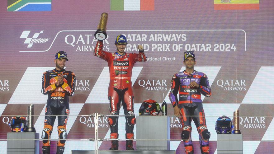 El mundial de MotoGP torna a Qatar amb Bagnaia al capdavant