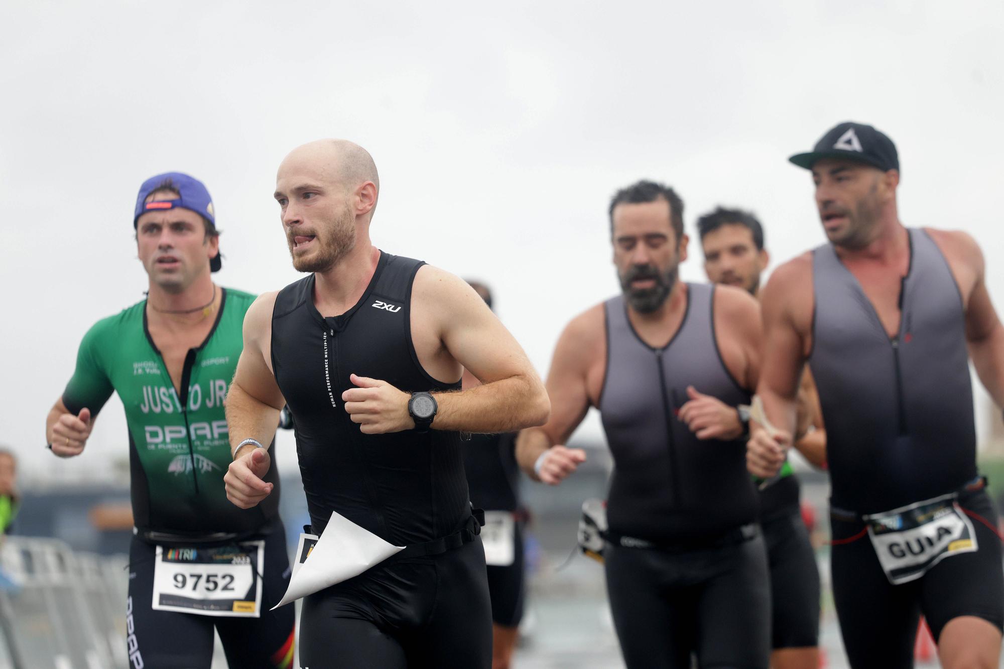 Las imágenes del Triatlon de Valencia en la distancia olímpica