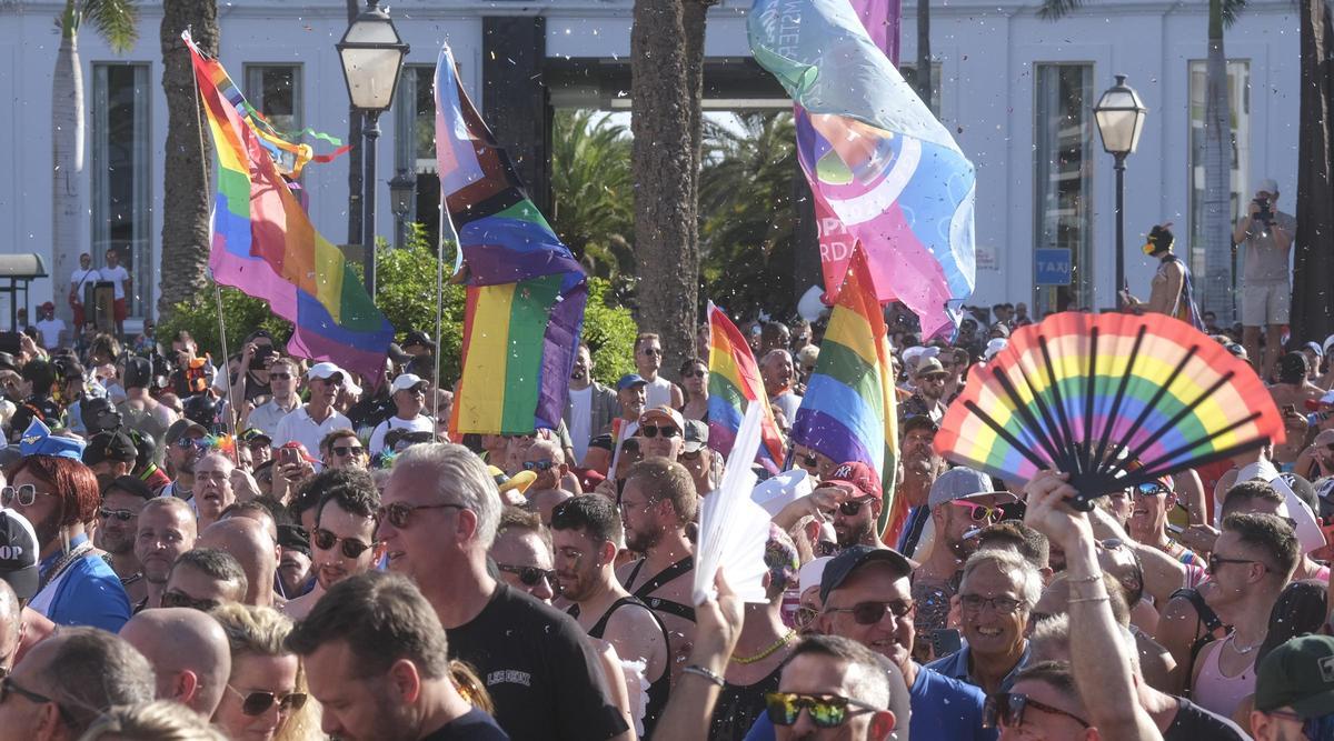 Caminata del Winter Pride Maspalomas | 09/11/2024  | 09/11/2024 | Fotógrafo: José Carlos Guerra