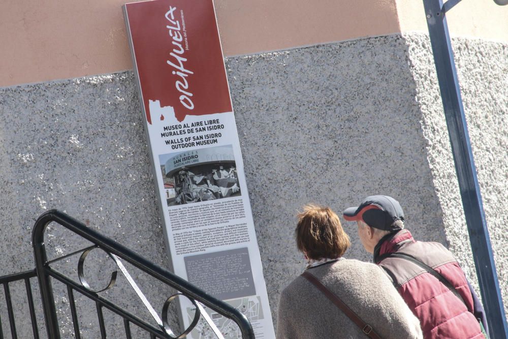 La cita se completó con una jornada gastronómica tras finalizar el recorrido por el museo al aire libre