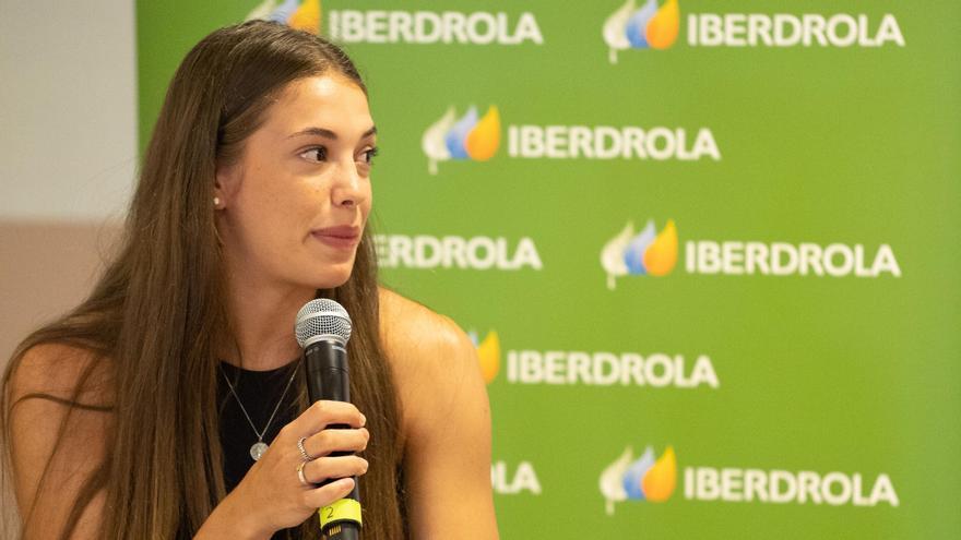 Paula Arcos en el Tour Universo Mujer de Iberdrola en Zamora