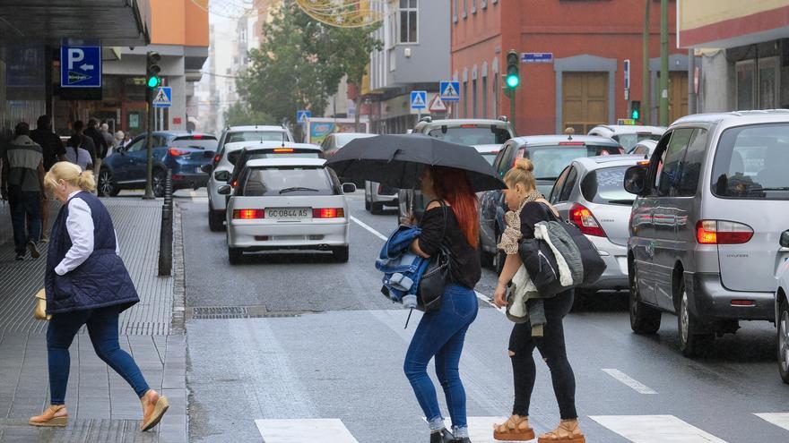 Las lluvias dejan 12 litros en las medianías de Gran Canaria y siguen hasta el jueves