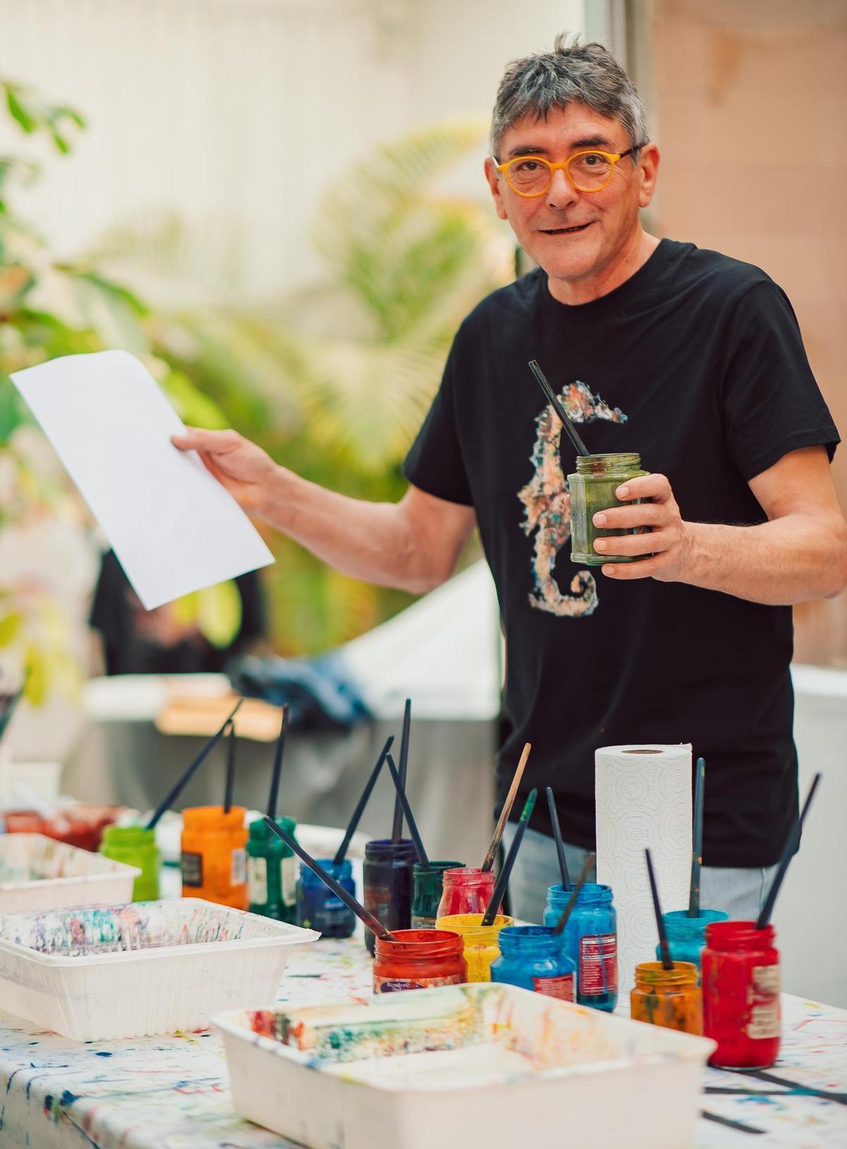 El artista Ximo Canet