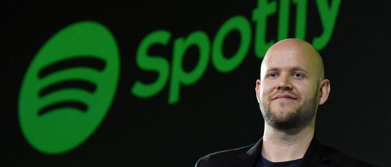 El fundador de Spotify, Daniel Ek.