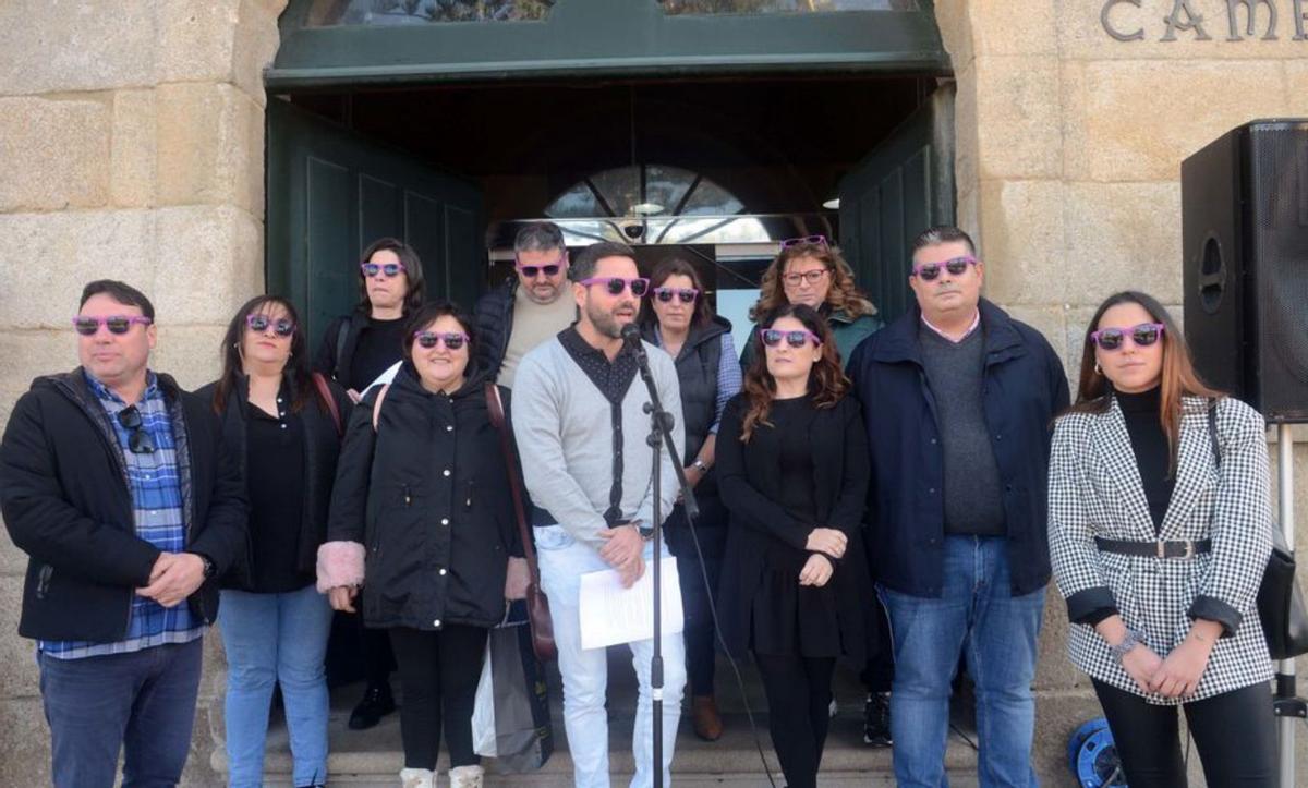 Marta Giráldez durante su intervención en O Mosteiro. |   // FDV