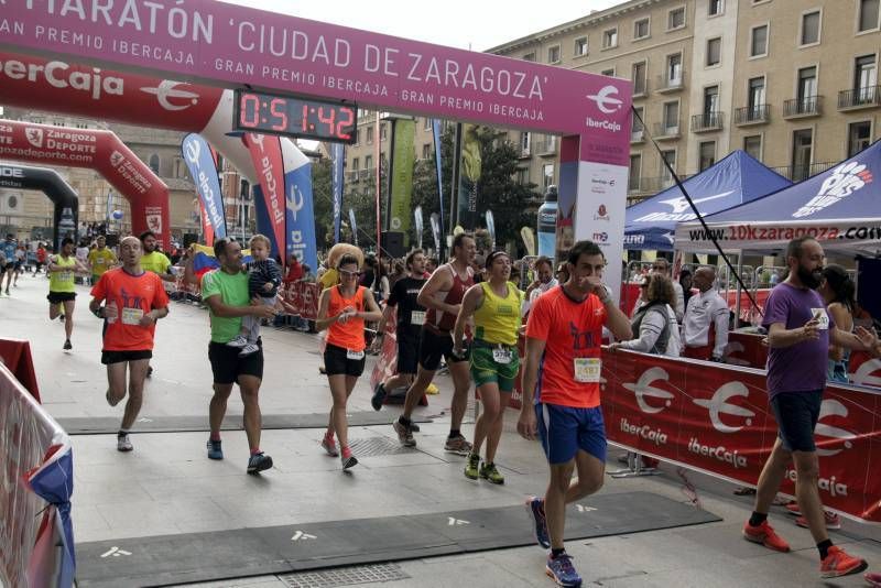 Fotogalería del IX Maratón de Zaragoza