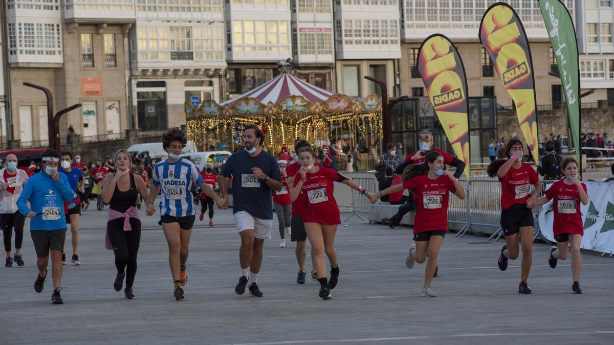 La San Silvestre regresa a las calles de A Coruña para cerrar el 2021