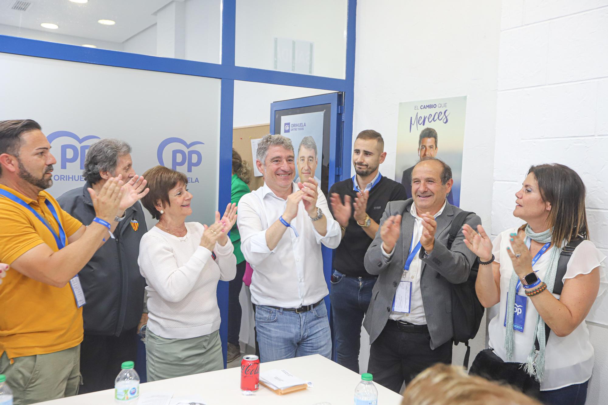 PP y VOX celebran sus resultados electorales en Orihuela