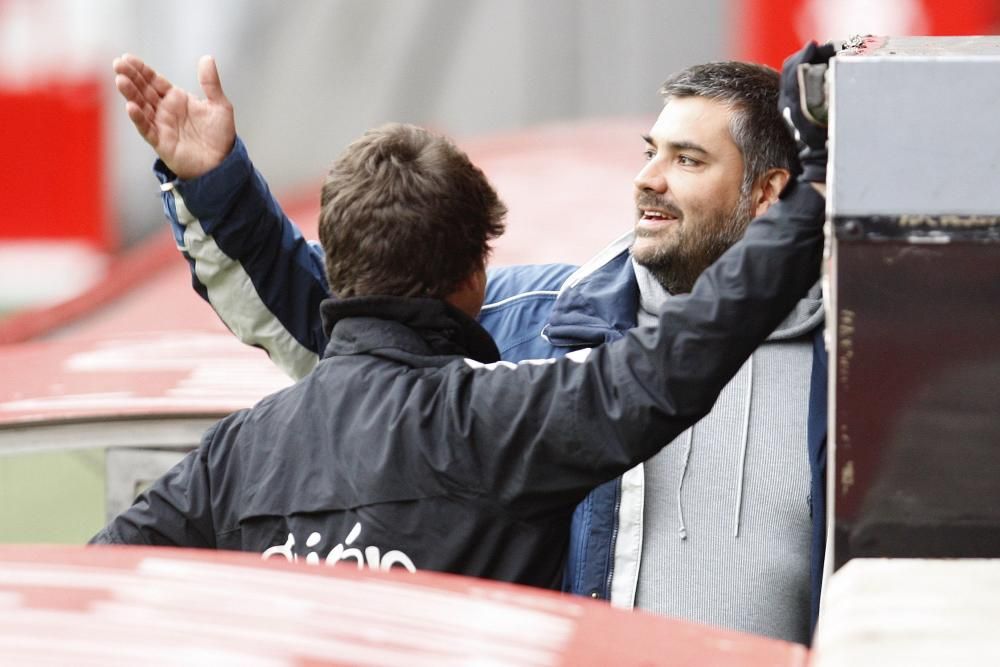 Entrenamiento del Sporting de Gijón